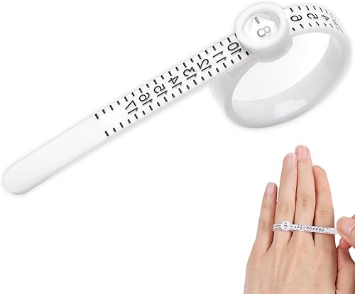 Ringmesswerkzeuge – Wiederverwendbares Ringmesswerkzeug | Ringfinger mit vergröß