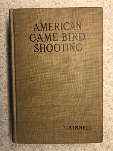 American game-bird shooting, B000856E5M Book Cover
