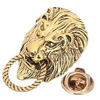 Ipetboom Ramillete De León Retro Para Hombre Broche De Solapa Broche De Ropa Broche De Metal Alfiler De Cuello Adorno De Ropa Alfiler De Solapa Para Traje Insignia Broche De Traje