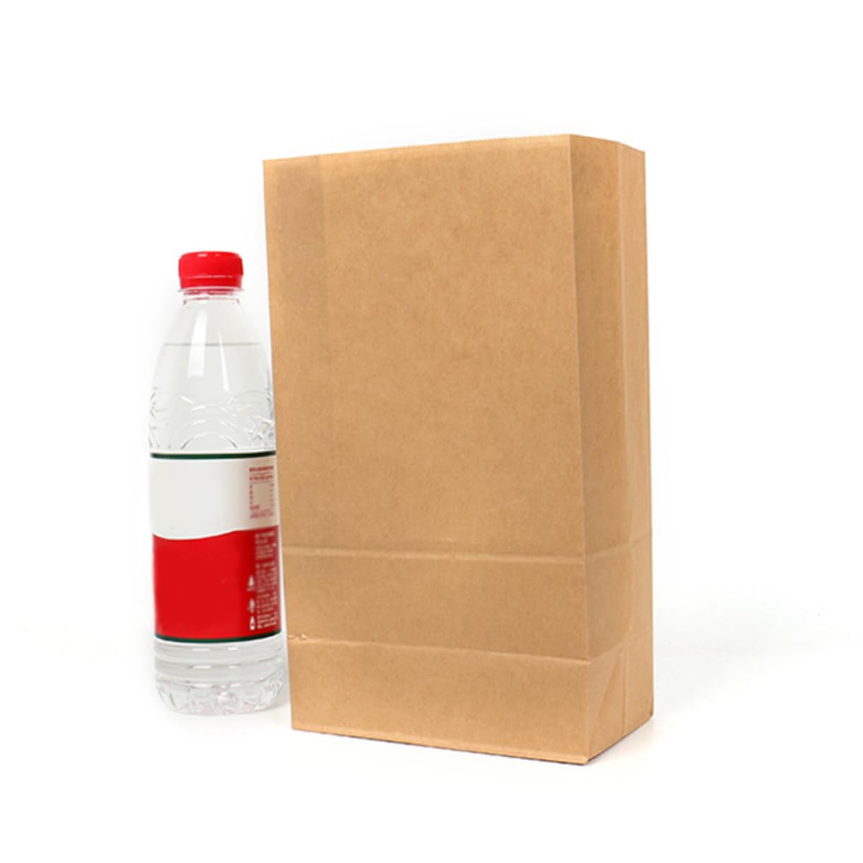 Cabilock 100piezas Bolsas Kraft Para Alimentos Unidades Cuadrado Para Postres y Fiestas