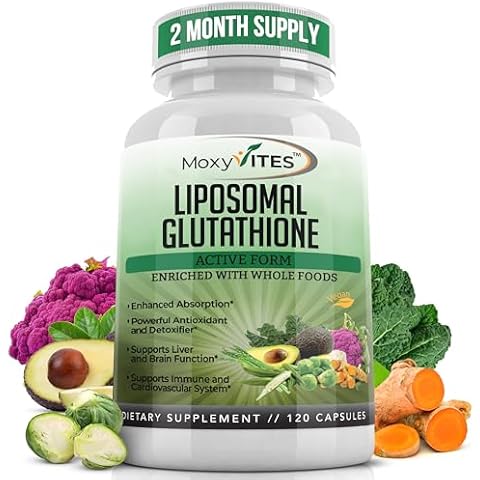 MoxyVites Liposomal Glutathione Supplement Cover