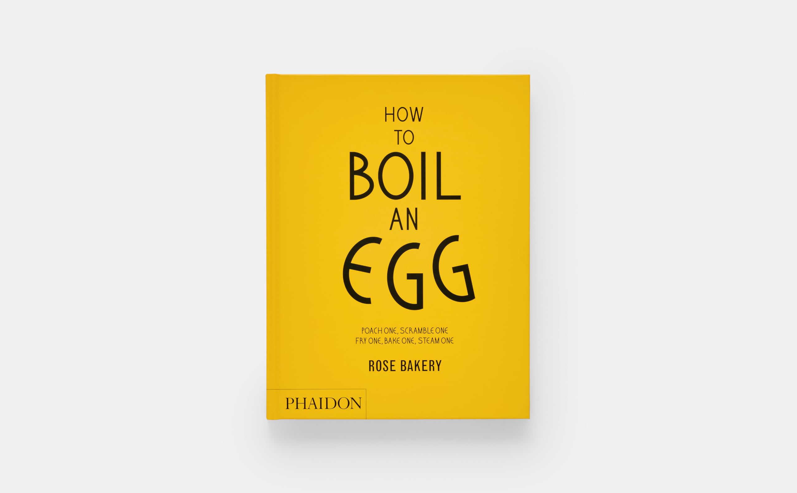 How to boil an egg: A cookbook