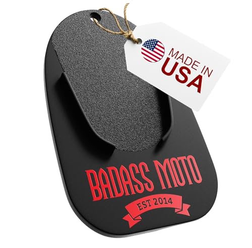 Badass Moto Motorcycle Kickstand Pad - Kick Stand...