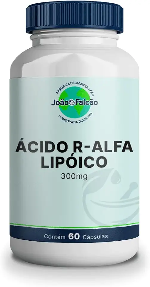 Ácido R-Alfa Lipóico 300Mg - 60 Cápsulas
