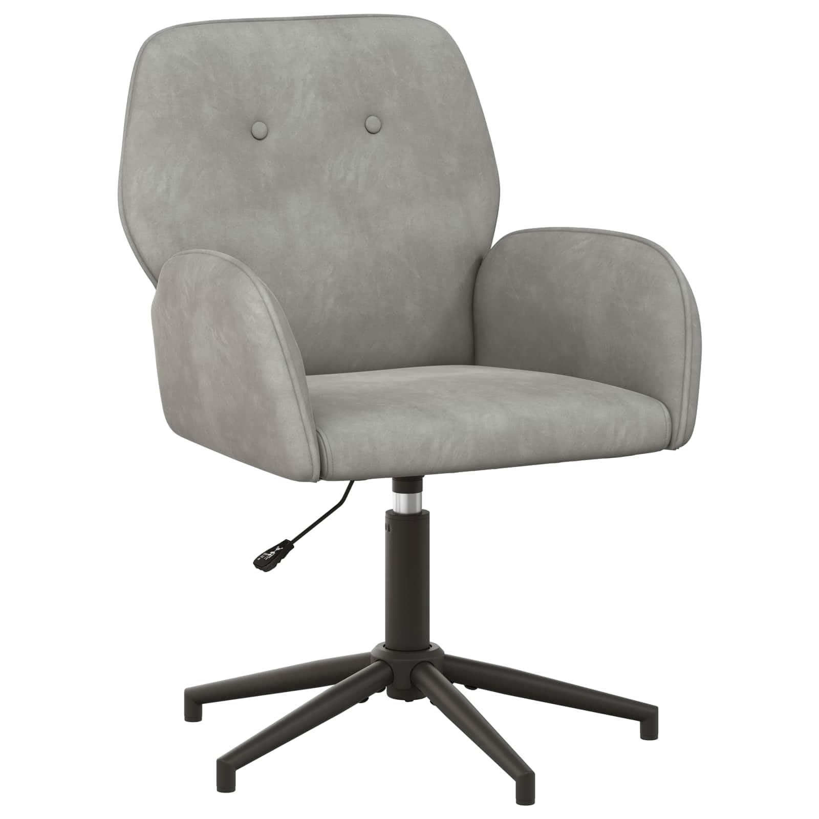 Fauteuil de bureau pivotante vidaXL contre le mal de dos assise réglable