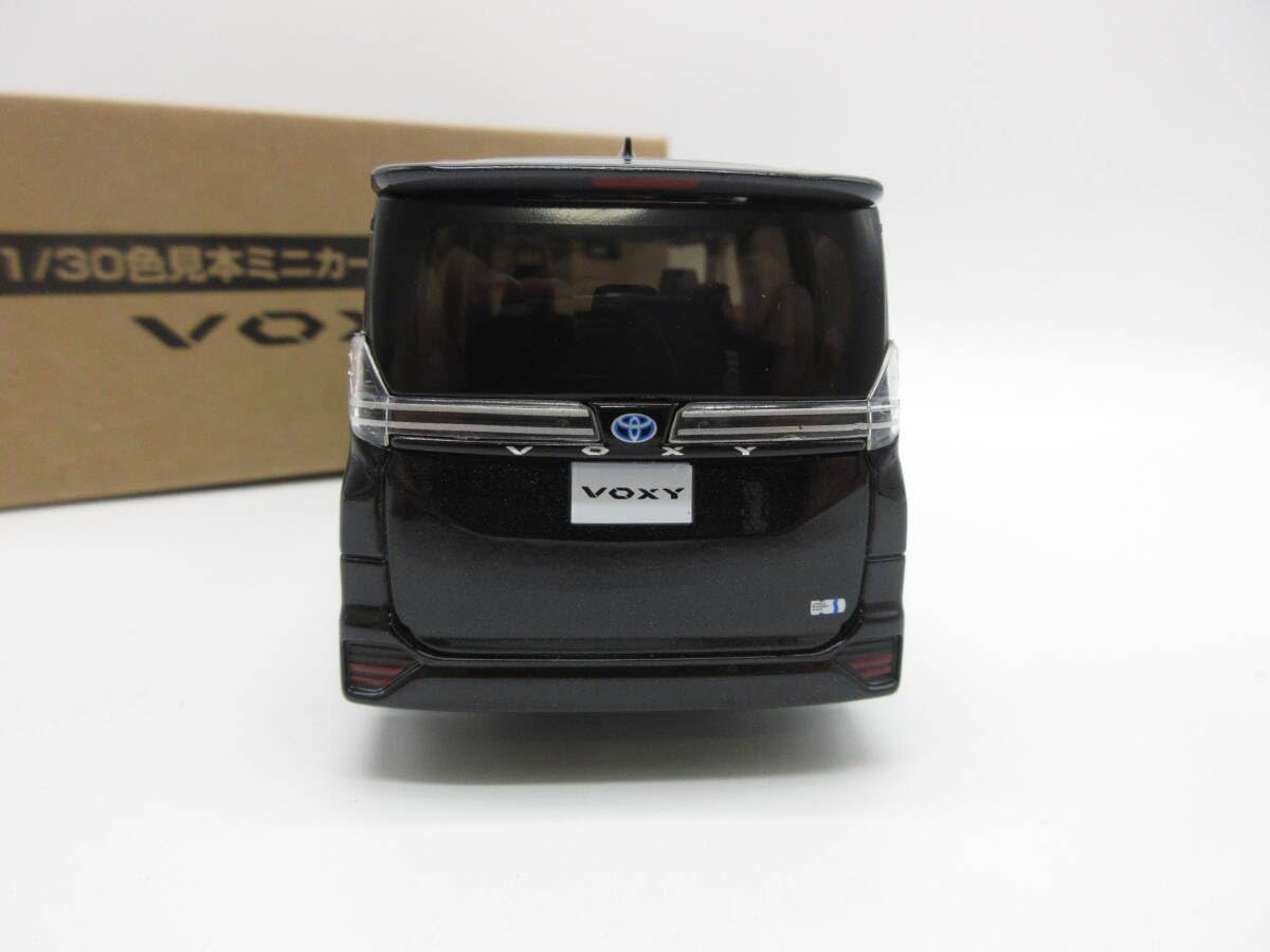 トヨタ - VOXY 1/30色　見本ミニカー　グリッターブラックガラスフレーク 新型 ヴォクシー カラーサンプル 1/30 トヨタ グリッター