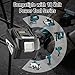 2Pack BL1860B Replacement Battery for Makita 18V Battery 6.0Ah Lithium Compatible with Makita 18 Volt BL1850B BL1840B BL1830B BL1835 BL1840 LXT400 with LED Indicator Cordless Tool (2Pack-6.0Ah)