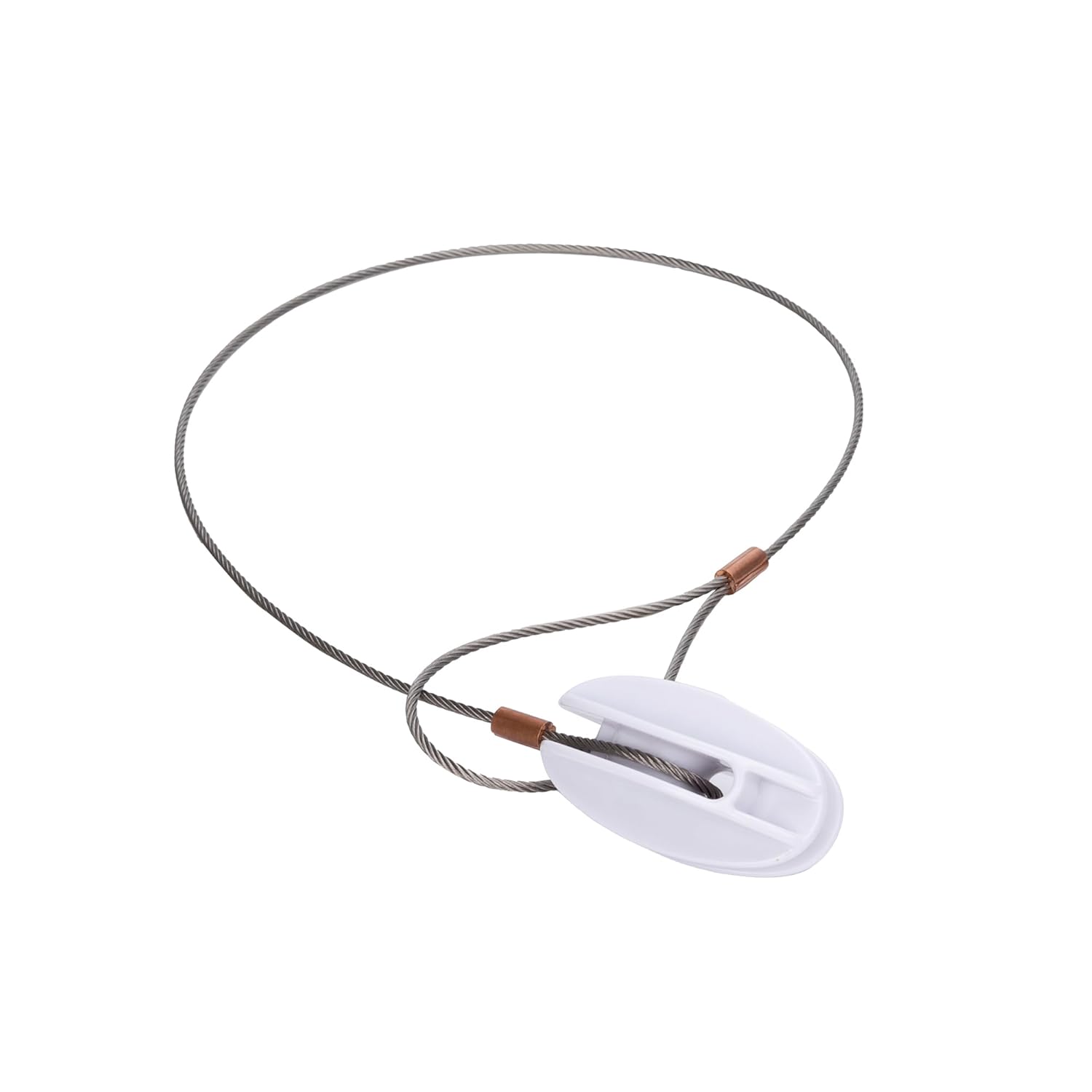 Electric Fence Corner Insulators, End Post Insulator Fiberglass Material for polywire White 5pcs