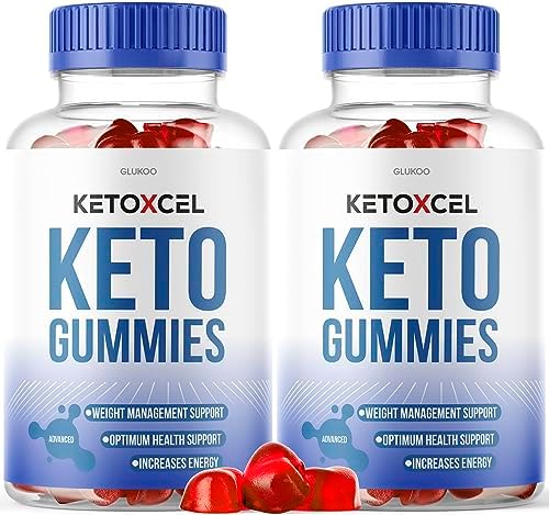(2 Pack) KetoXcel ACV Gummies – Keto Excel Gummies, Keto Xcel Gummys, Advanced Weight Loss, Shark, Apple Cider Vinegar Gummy s, Tank, for 60 Days