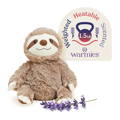 Warmies Microwavable French Lavender Scented Plush Sloth