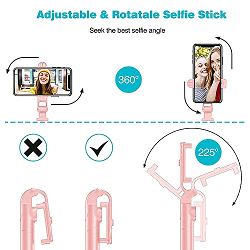 Rirool Selfie Stick, Extendable Iphone Tripod Stand With Remote For Iphone 13, 12, 11, Xr, X, 8, 7, Pro, Max, Plus, Se, Android Phone, Smartphone #TOP3