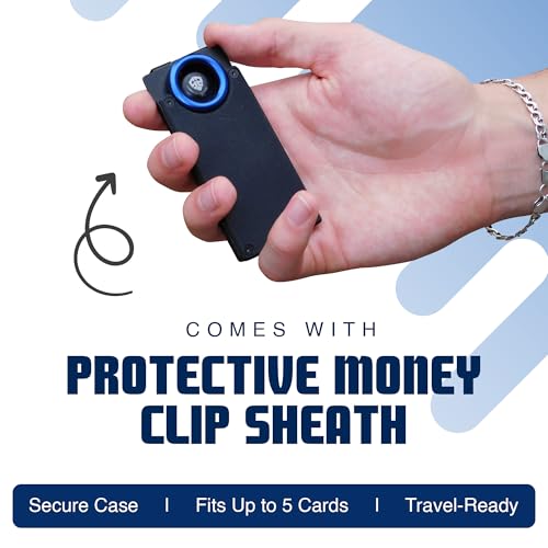 Schützen Pocket Money Clip With Knife - Titanium With Quick Release Pocket Knife For Men - Durable Slim Money Clip - Lightweight Tactical Pocket Knife - Everyday Carry Men Accessories3