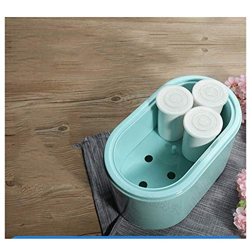 Pdgjg Yogurt Machine, Household Yogurt Machine, Fully Automatic Dormitory, Handmade Glass Ceramic Cup (Color : Black) #TOP2