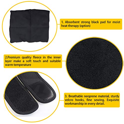 Creatrill Hand and Wrist Heated Wrap with 3 Level Controller Brace