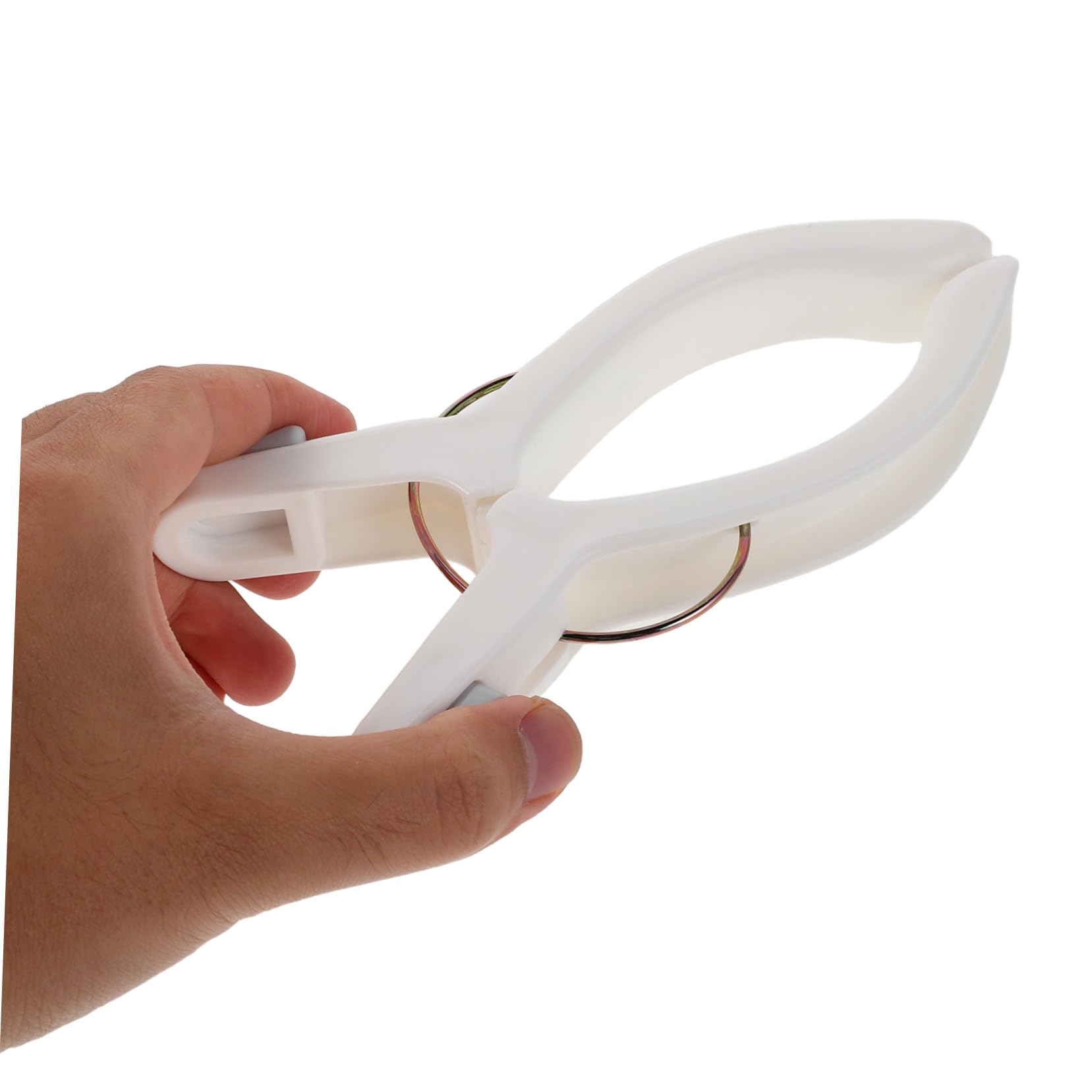 Pinzas Grandes de Plástico Blanco, 8 Piezas, Antideslizantes | Resistentes al Viento, para Toallas y Cortinas, Clips de Alta Resistencia para Uso Doméstico