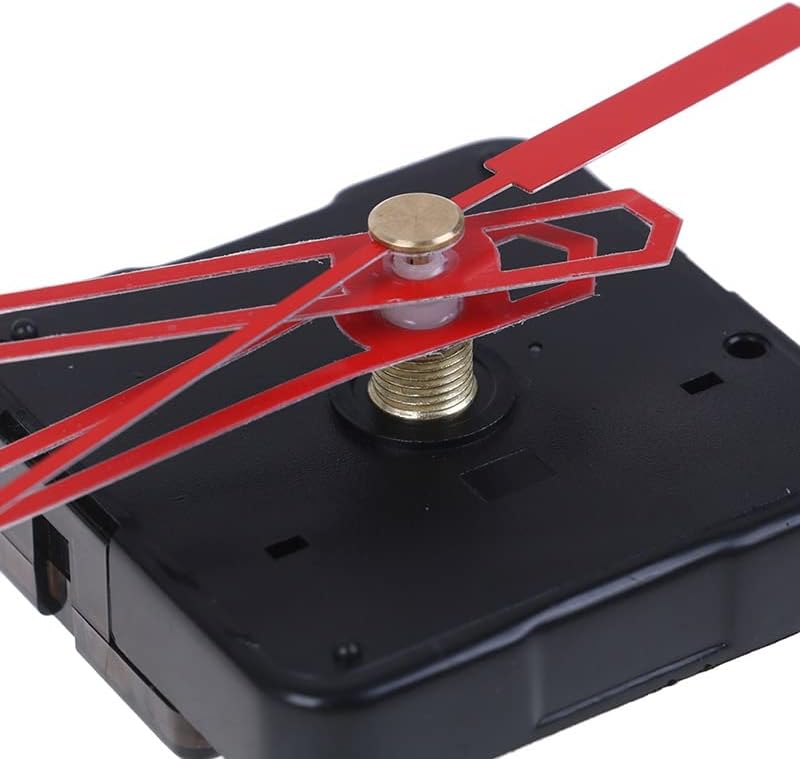 1 Set Professional Clock Mechanism Clockwork Practical Quartz Wall Clock Movement DIY Clocks Replacement Parts Kit(Black)