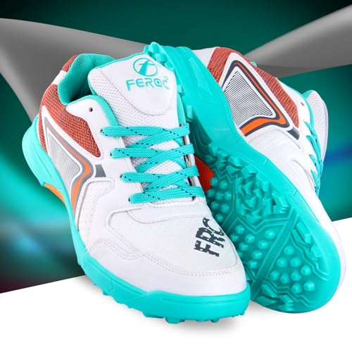 Image of FEROC Fusion Cricket Shoe - PVC Sole for Men Boys Unisex Kids