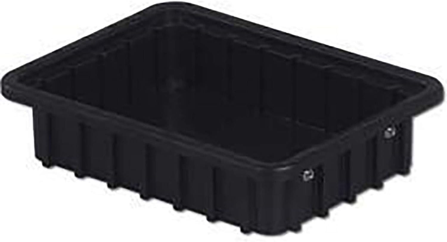 - LewisBins ESD-Safe Divider Box, 10-13/16"L x 8-5/16"W x 2-1/2"H, Lot of 12