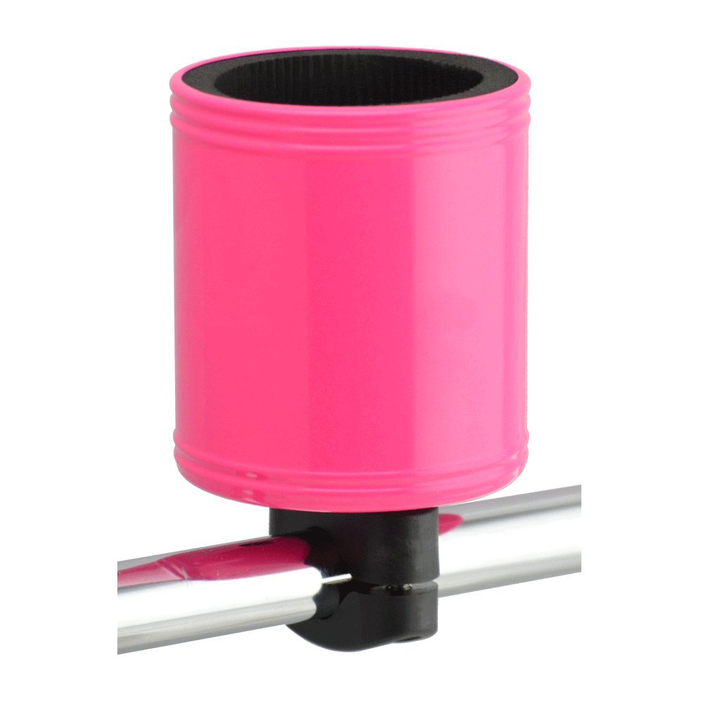 Kroozie 2.0 Bicycle Cup Holder - The Ultimate Bike Cup Holder for Beach Cruisers, E-Bikes, Scooters, Strollers – A premium stainless steel handlebar