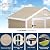 CDCASA 6x3 FT Storage Shed, Waterproof Resin Outdoor Storage Shed with Floor & Window & Double Lockable Doors and 2 Vents, Tool Shed for Bike, Garden, Backyard,Lawn, All Weather Use, Light Brown