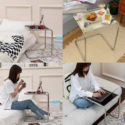Petit support de table basse en C meuble d'appoint de chambre - 8