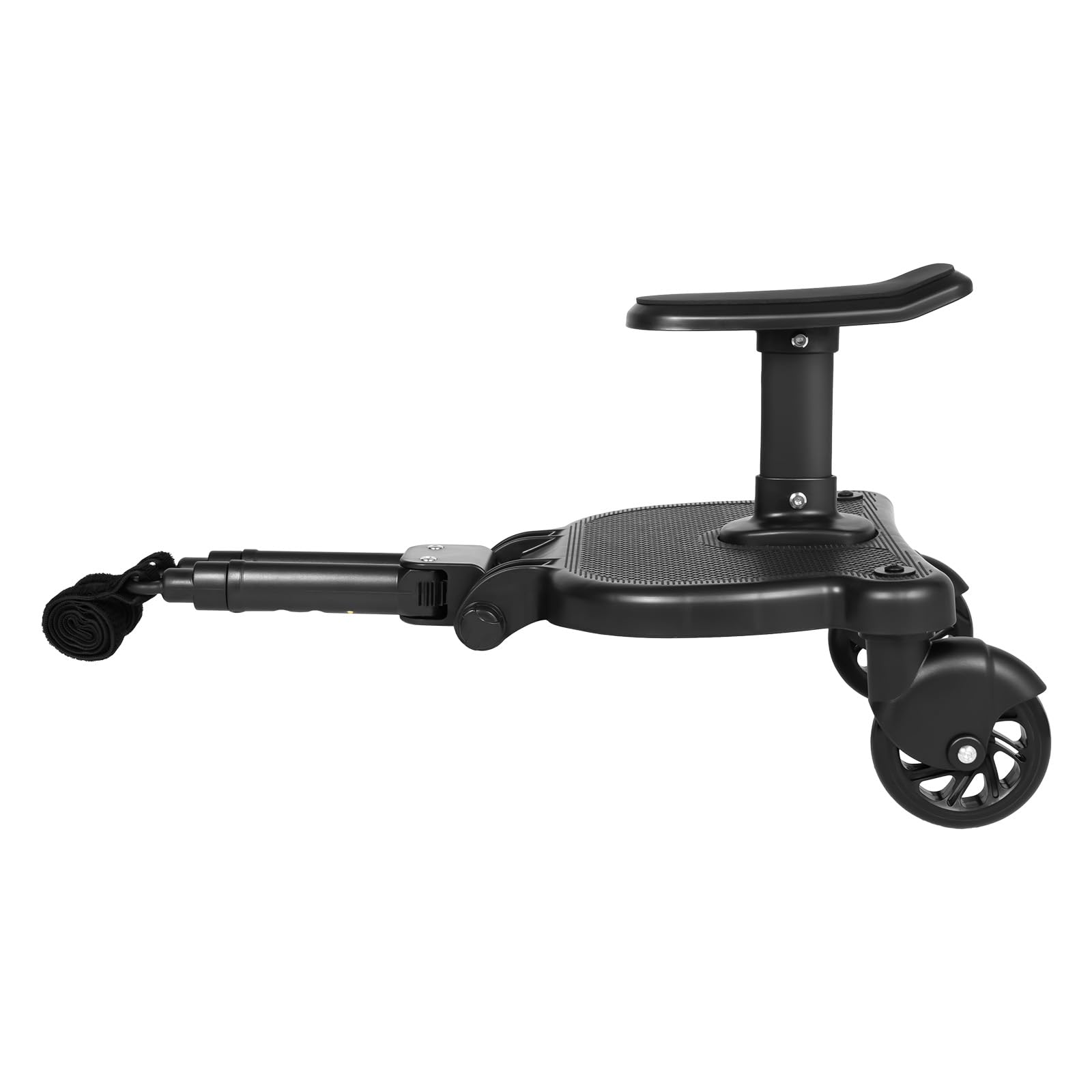 Accessori universali per passeggino, per tutti i passeggini Kiddy con sedile, universale, con pedana, design a due ruote a 360°, disponibile per tutti (nero), Nero , 1, Tavola universale