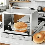 【Un Cadeau Idéal Pour Les Amateurs De Pâtisserie】Avec son design élégant et sa praticité exceptionnelle, cette trancheuse à bagels professionnelle est un merveilleux cadeau pour les passionnés de pâtisserie, les amateurs de bagels et les familles occupées à la recherche d'une solution rapide pour le petit-déjeuner. C'est le cadeau parfait pour permettre à chacun de déguster sans effort des bagels fraîchement tranchés chaque matin.