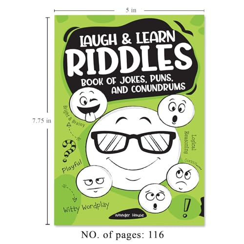 Image of Laugh and Learn Riddles Book of Jokes, Puns, and Conundrums