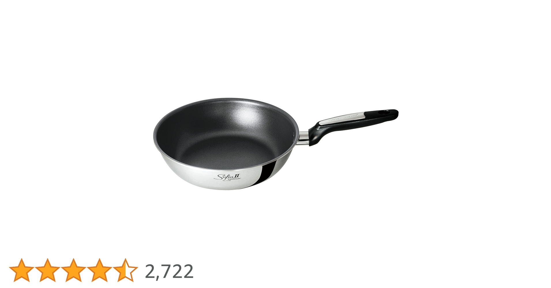 特価　ビタクラフトソフィアⅡフライパン26㎝　20㎝ガラス蓋26㎝新品セット ソフィアII ウォックパン 24cm | ビタクラフトオンラインショップ