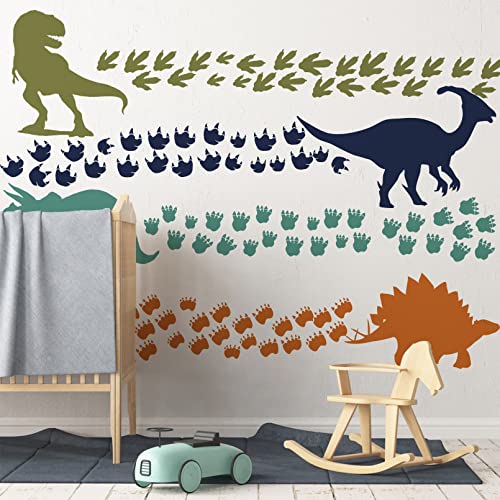 Mfault Vinilos Decorativos Huellas de Dinosaurio miniatura 3