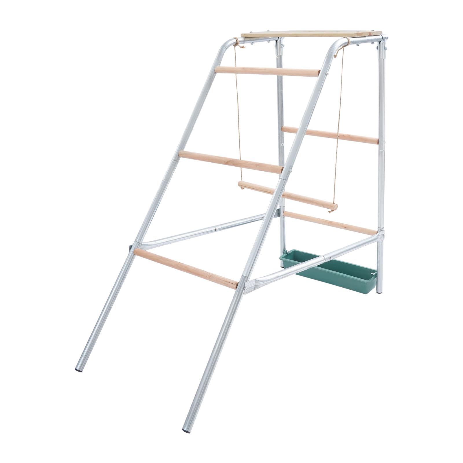 Posatoi per polli, torre di arrampicata per polli, giocattoli di pollo, altalena di galline, accessori per polli da cortile, pollaio, fattoria, per polli, anatre, piccioni, quaglie facili da mon