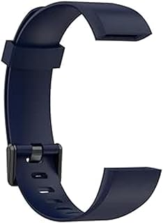 سوار سيليكون لون سادة لساعة ريلمي باند RMA183 (أزرق)