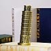 DS. DISTINCTIVE STYLE Metallic Leaning Tower of Pisa Statue Souvenir Figurines Tower Model Kit for Home Decoration, Party