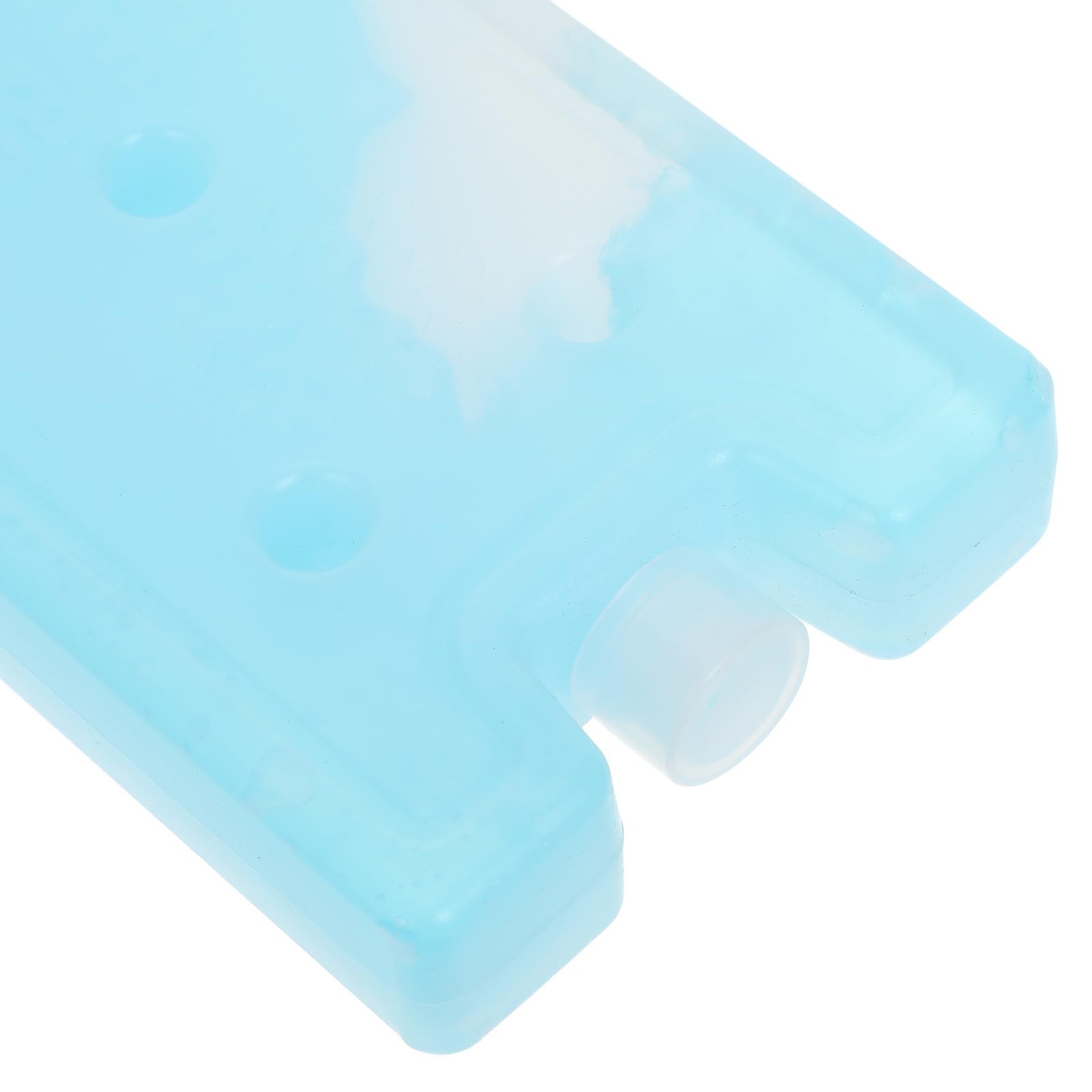 Healvian 4 Pièces Bloc Réfrigérant Réutilisable Refroidissement Rapide et Maintien Fraîcheur en PE 250ml pour Paquet Isothermes et Nourriture pour Camping et Pique-