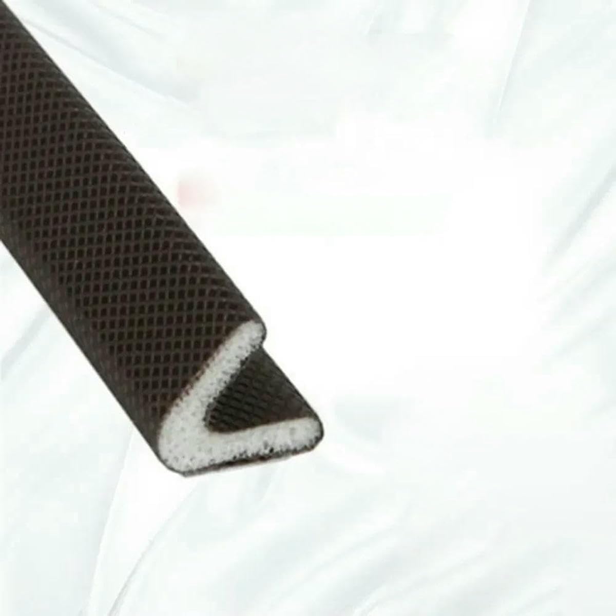 Yfshc V 1 5M Door Window Sealing Strip Soundproof Self-Adhesive Draught Excluder Foam Weather Stripping Door Seal Gap Filler