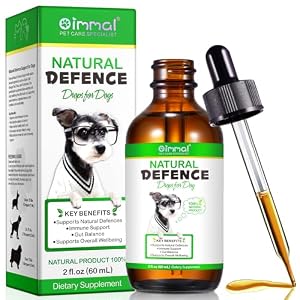 Natuurlijke antibiotica voor honden, hondenantibiotica voor allergie en jeukende verlichting, ondersteuning van de huid van huisdieren, vacht, spijsvertering, speksmaak