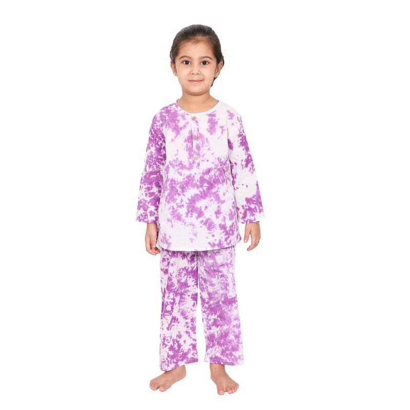 Image of Chheent Girls Cotton Night Suit | Baby Kids Sleep Suit | Pajama Set Boys | Kids Pajama Sets | Kids Dress | Kids Pant Set | Baby Suit