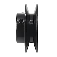 Vista 35 de AK30-5/8 pulgadas perforadas poleas de banda de ranura única 3.0 "OD 5/8" Bore V-Belt polea polea de correa de hierro fundido para correa en V