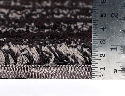Image of RD TREND Microfiber Anti-Slip Door Mat for Entrance 45x75 cm | Anti-Skid, Quick Dry & Washable | Soft Absorbent Floor Mat for Bedroom, Home, Office & Kitchen (Coffee Brown)