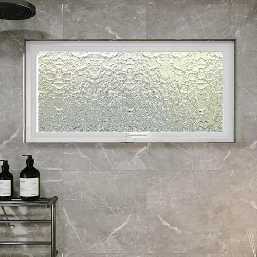 Ventana de baño transpirable con marco de aluminio de 90 cm para un hogar libre de humedades 5