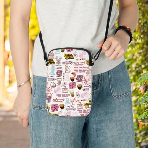 Image of LEVLO Singer Crossbody Bag Music Album Lover Gift Singer Concert Shoulder Bag Music Lover Tour Merchandise