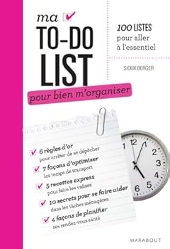 Paperback Ma To-Do List pour bien m'organiser [French] Book