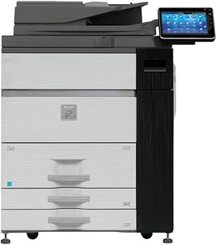 Amazon.com: Sharp mx-m904 Mono Laser Multifunction producción Printer –  Copiar, Imprimir, Escanear – Grapadora Finisher, 4 bandejas : Productos de  Oficina