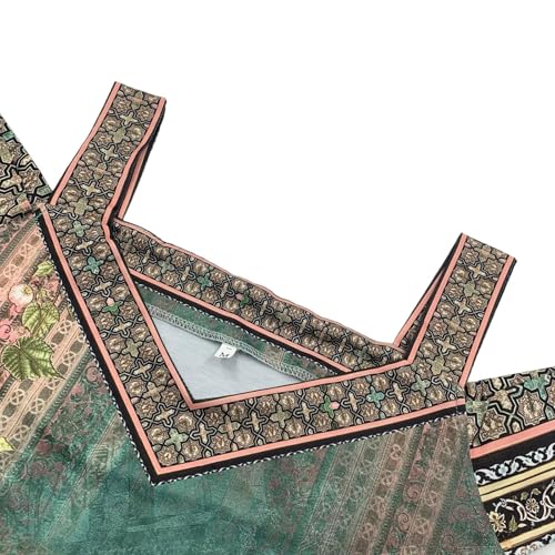 Women Cold Shoulder Dress 2025 Summer Casual Trendy Boho Floral V Neck Vintage Dresses for Beach Vacation3