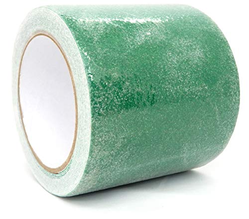2697 PPLS 滑り止めテープ 鉱物粒子タイプ 耐水 転倒防止 緑色 10cm×5m