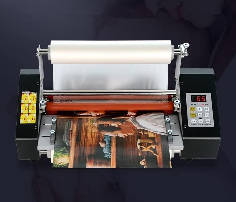 13" (330mm) A3 Laminator Four Rollers Hot Roll Laminating Machine Newest Version
