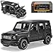 Produktbild alles-meine.de GmbH Mercedes-B G-Klasse G63 AMG W463 Matt Schwarz Neue Generation Ab 2018 1/32 Modell Auto mit individiuellem Wunschkennzeichen