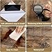 TANONE Wood Contact Paper Peel and Stick with Tools, Self Adhesive Removable Wallpaper Countertops Waterproof, Shiplap Wall Paper Wood Vinyl Wrap for Cabinets Rustic Brown 17.5