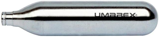 Umarex 12gram Airgun Co2 Cartridge 25 Pack - 12 gram Powerlets Bulbs Suits All Popular Co2 Pellet and BB Guns Inc. Crosman, Gamo and Swith Wesson, etc.