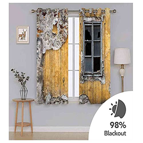 Rideaux isolants phoniques et thermiques contre le bruit et le froid pour chambre